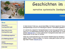 Tablet Screenshot of geschichten-im-sand.de